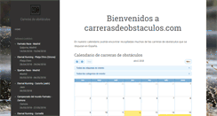 Desktop Screenshot of carrerasdeobstaculos.com