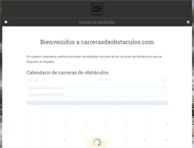 Tablet Screenshot of carrerasdeobstaculos.com